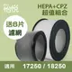 【怡悅HEPA濾心】+【怡悅CPZ異味吸附劑】適用於Honeywell 17250/18250 空氣清淨機