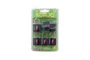 Korjo TSA Luggage Locks 4 Per Packet Assorted Colours TSA LL4