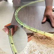 Woodworking Profiling Strip Flexible Curve Template Adjustable and Fixed Complex Shape Contour Woodworking Tool Template