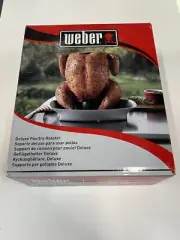 Weber Grills 6731 Deluxe Poultry Roaster BBQ Chicken Support