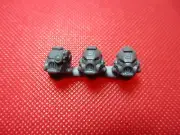 Warhammer 40k Space Marine Assault Centurion Heads Helmets x3 Bits Box