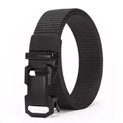 Men's Tactical Belt Waist Belt Black Blue Nylon Durable Adjustable Plain Outdoor Daily