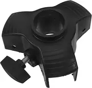 Baluue Wig Head for Styling Hairdressing Training Head Holder Rubber Wig Accessories Black Mannequin Head Stand
