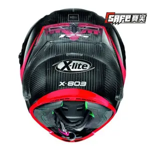 X-LITE｜X-803 RS ULTRA CARBON HOT LAP 全罩安全帽 全碳纖維 大鴨尾 賽道帽