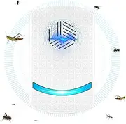 Ultrasonic Bat Repeller - Cockroach-Resistant Device,Gnat Control Device Electronic for Cockroaches Mice, Household Bat Repeller