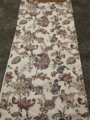 NWT Nicole Miller Fall Floral Table Runner 16X90