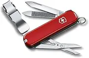 [Victorinox] Swiss Army Pocket Knife Nail Clip 580 with 8 Functions, Red