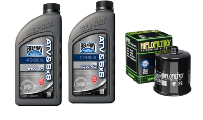 Oil Change Kit Bel-Ray Mineral for ATV POLARIS 850 Sportsman XP EFI 11