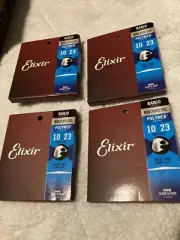 4 Sets Elixir Banjo Strings