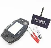 EXSEK GBA Housing Shell Pack Compatible with Gameboy Advance Smoky Black