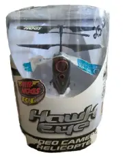 Air Hogs R/C Hawk Eye Remote Control Video Camera Helicopter - Brand New