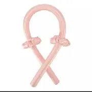 4pcs Solid Hair Accessory Set Heatless Curling Rod Headband