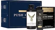 Quicksilver Scientific PushCatch Organ Detox Cleanse - 2 Piece Set with Ultra Binder (Packets) & Hepatic Sauce (Support Enhancer with Milk Thistle Extract) for GI Detox & Toxin Binding