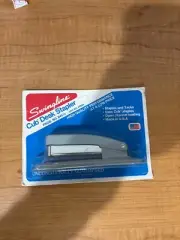 Vintage Swingline Cub Desk Stapler Grey New Old Stock