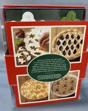 Williams Sonoma Christmas/Winter Pie Crust Cutters 2010 NIB-Snowflake.. Set Of 4