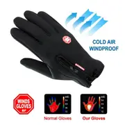 Waterproof Touch Screen Gloves for Outdoor Sports Jogging Skiing Hiking Running