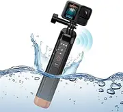 [REYGEAK] Floating Selfie Stick Hand Grip,with Bluetooth Remote Control,Underwater Handle Stick with Lanyard, Waterproof Monopod for GoPro Accessories Hero 13/12/11/10/9 Action Camera