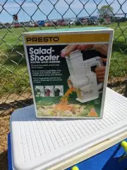 Presto Salad Shooter 02910 Electric Food Slicer Shredder, Brand New 1990