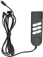Sofa Controller, 6 Button 1 to 2 Electric Lift Recliner Remote Control, Hand Controller with Quick Disconnect for Chair and Medical Equipment, Cord, ABS Shell