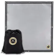 Heat resistant firepit Mat for camping Outdoor Grill firepit with Travel Bag
