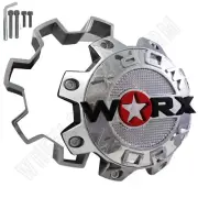 Worx Wheels Chrome Custom Wheel Center Cap Caps # WRX-8808LSB / WRX-8808-SB-L