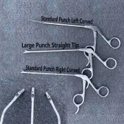 Arthroscopy Punch Forceps set of 3 Pcs Straight Left Right German Quality Instru