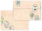 Expressionsha 20-374 Envelope Western Type No. 2 Midori Asano Birds Song