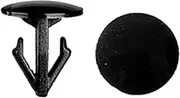 DZMZL Hood Insulation Rubber Seal Retaining Clips Qty 20 Fits 6mm Hole Size Compatible With Honda 91520SM4C01 91520-SM4-C010