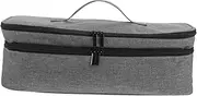WESIEVYA Hair Tools Storage Organizer Double-layer Travel Bag for Hair Dryer and Curler Simple and Integrated Design Large Capacity