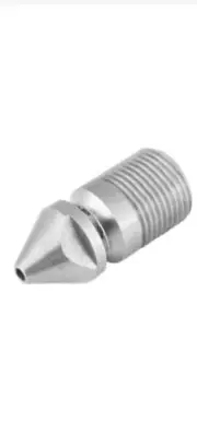Stainless Steel SS304 Drain Blaster Cleaning Nozzle Sewer Jetter Nozzle