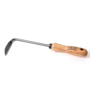 DeWit Right Hand Cape Cod Weeder - Tempered Steel with Ash Wood Handle, 10.5 in