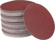 Sanding Discs 80 Grit Paper Pads for Drill Sanding Wood Metal Plastic Round Shape Hook and Loop