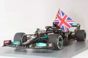 1/18 Spark Mercedes Amg W12 E Performance L.Hamilton 2021 British Gp Minicar