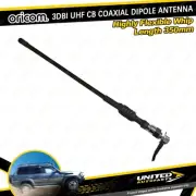 Oricom 3dbi UHF CB Coaxial Dipole Antenna - Length 350mm Highly Flexible Whip