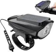 Bright Cycle Front Light | High Lumens LED Front Cycle Light - Waterproof Headlight for Cycling, Cycling Lights with Horn for Night Safety