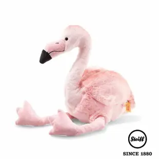 【STEIFF德國金耳釦泰迪熊】紅鶴 Flamingo(動物王國)