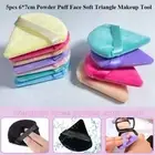 5pcs Triangle Shaped Air Cushion Powder Puff Liquid Foundation Makeup Tool