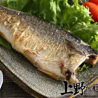 在飛比找PChome24h購物優惠-【上野物產】台灣宜蘭產地直送 薄鹽鯖魚 (160g±10%/