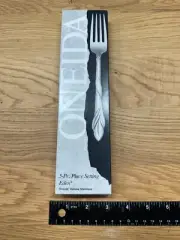 Oneida Eden Stainless Steel Glossy 5-Piece Flatware Set Setting New In Box (b)
