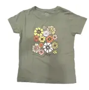 Roxy Juniors Short Sleeve T-Short Flower Field Size XS 1802