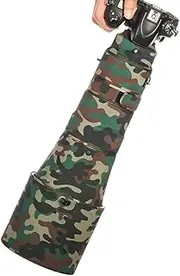 CHASING BIRDS Camouflage Waterproof Lens Coat for Nikon AF-S 400mm F2.8 E FL ED VR Rainproof Lens Protective Cover (Military Green Camouflage)