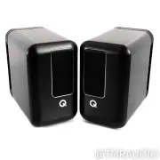 Q Acoustics Q Active 200 Wireless Active Bookshelf Speakers; Black Pair (Mint)