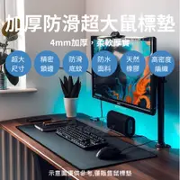 在飛比找PChome24h購物優惠-超大滑鼠墊 加大 加厚 防滑 超大鼠標墊 電腦桌墊 辦公墊 