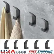 Towel Hook Door Hanger Self Adhesive Wall Mount Hat Key Hanger Towel Holder Clip