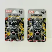 Lip Smacker Marvel Superhero Balm Black Panther Tangerine Flavor 2 Pack