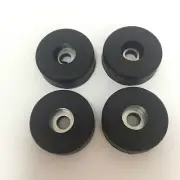 Set of 4 Heavy Duty Amplifier Feet, Amp head, Speaker Cabinet Feet 30mm x 10mm