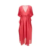 [ERES] ERES 'Voilier' cotton kaftan Woman One Size One Size Pink
