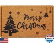 Mindsoft Christmas Door Mat Xmas Front Doormat Merry Christmas Welcome Doorma