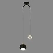 TONFON Modern Minimalism Chandelier Dimming Background LED Pendant Light Copper Crystal Ceiling Light Fixture for Kitchen Island Dining Room Bedroom Hallway Bar Living Room Hanging Light(Dark,Tricolor