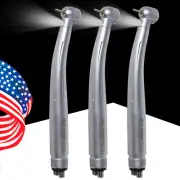3X PDM E-generator LED Dental 4hole Fiber Optic Handpiece Torque Head Turbine
